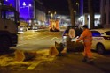 Baum auf PKWs Koeln Mitte Rheinuferstr Goldgasse P108